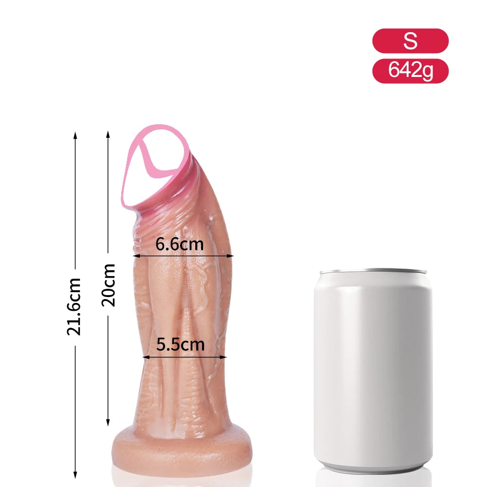 Huge Realistic Dildo for Double Penetration