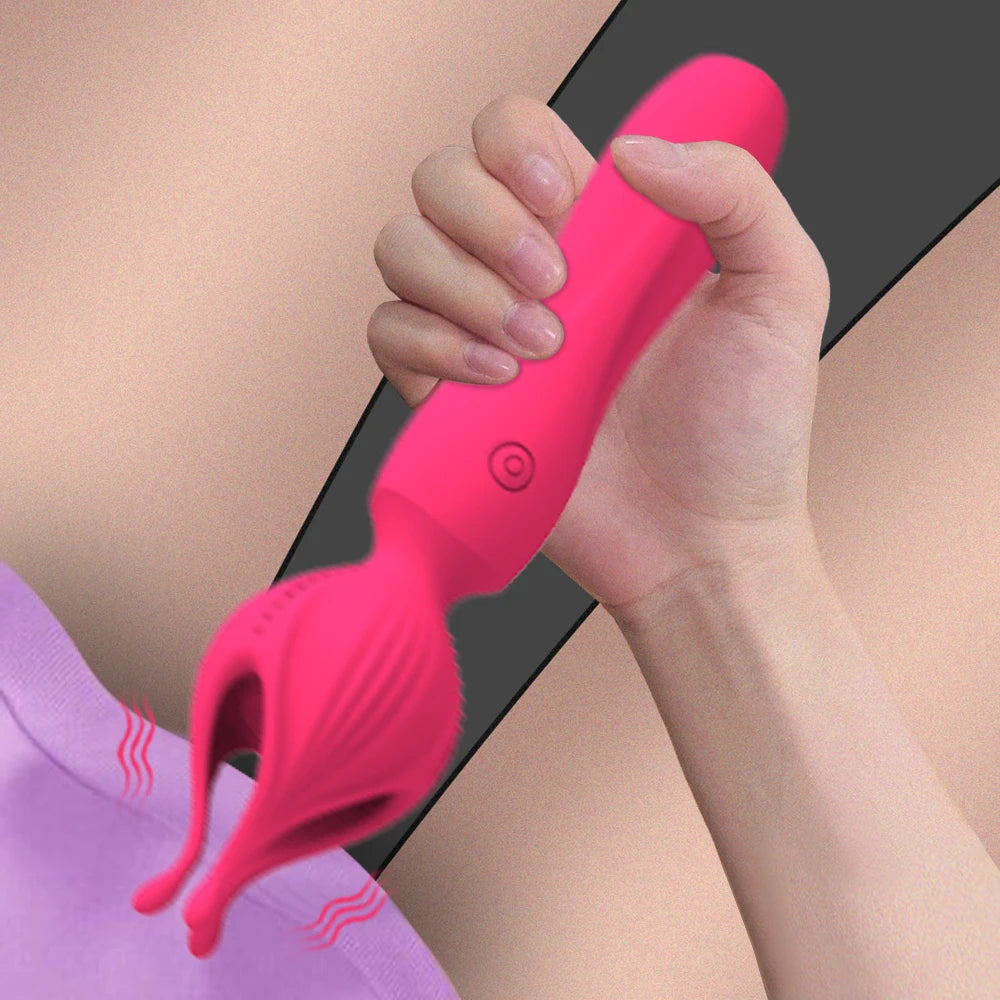 Wiggle Motion Vibrator for Clitoral & Nipple Stimulation