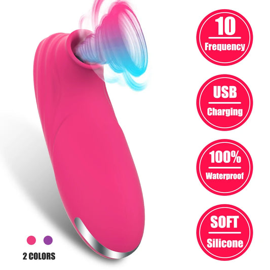 Clitoral Suction Vibrator with Nipple Stimulation