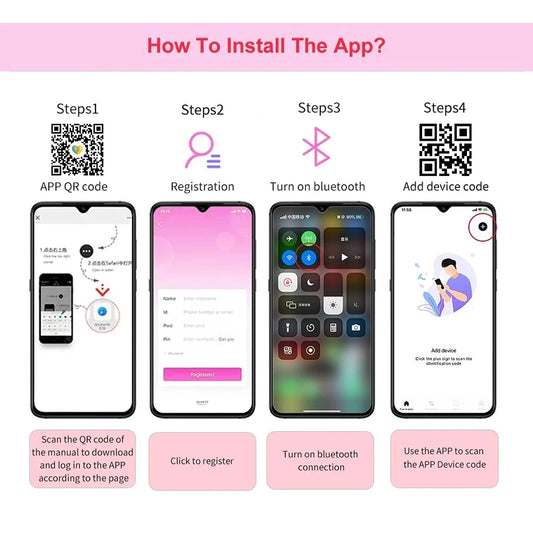 Bluetooth APP-Controlled 3-in-1 Dildo & Clit Sucker