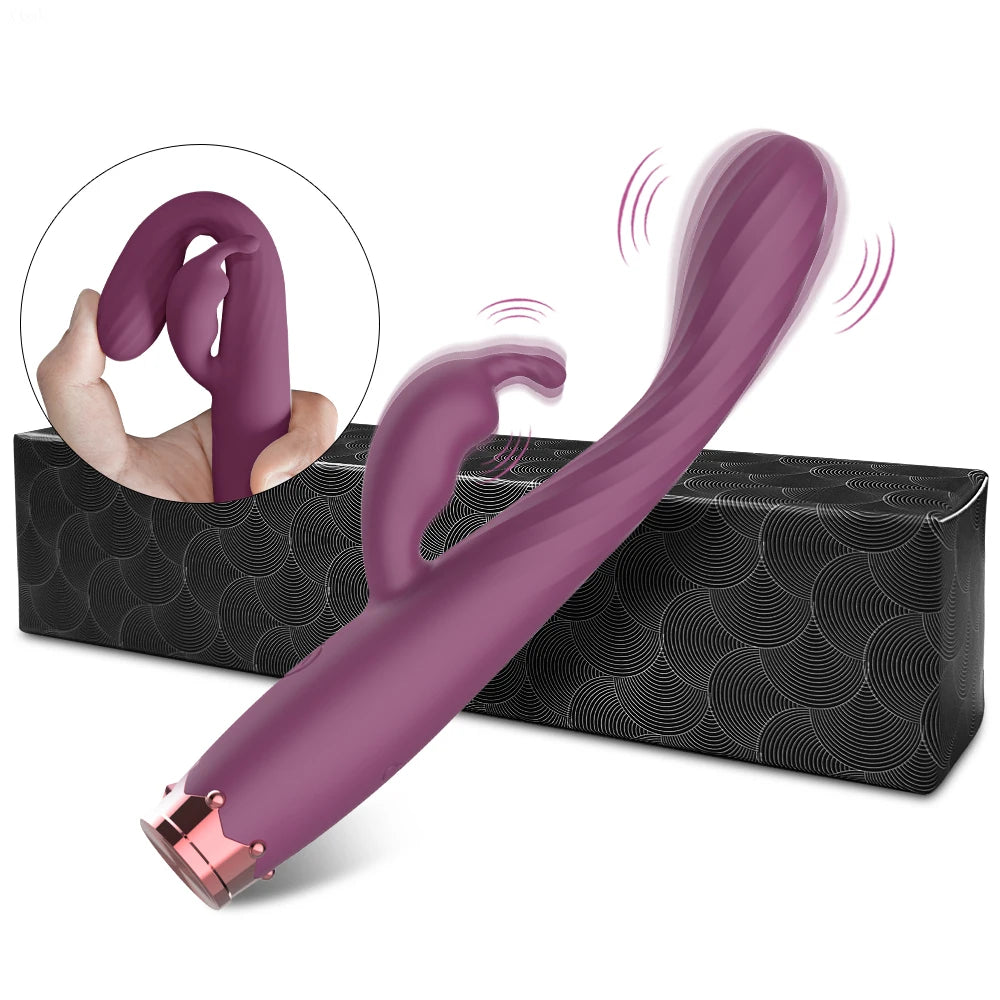 Beginner Rabbit Vibrator: G-Spot & Clitoris Stimulator