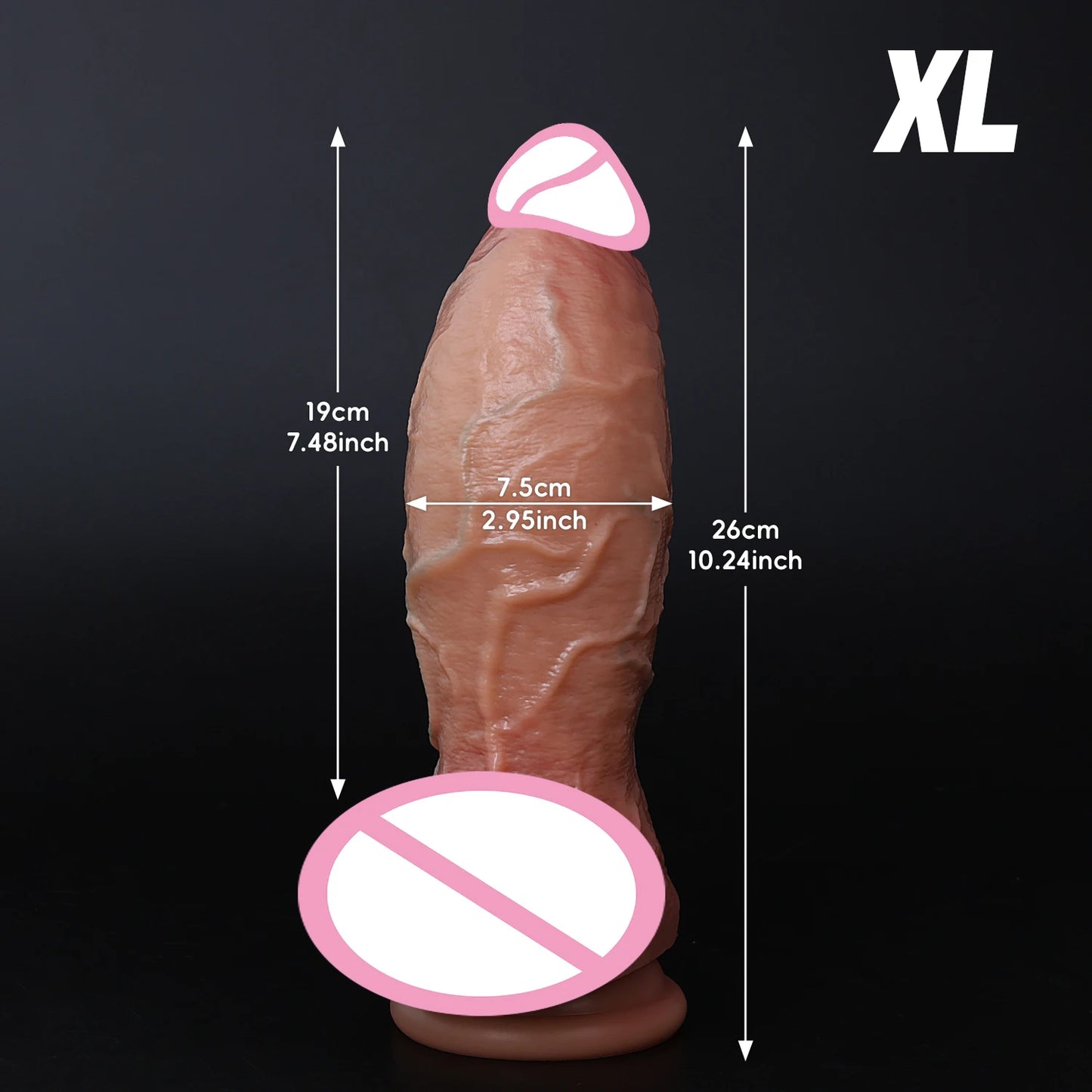 XXL Huge Dildo for Anal Penetration & Stretching