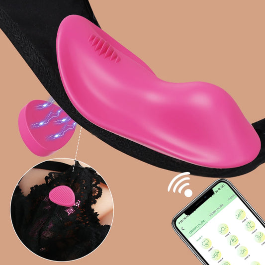 APP/Bluetooth Clit Stimulator Panty with Magnetic Seal