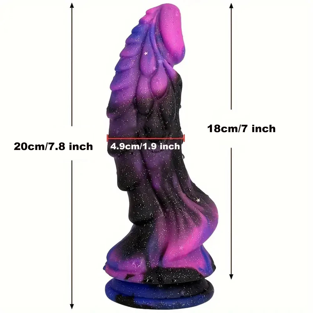 Fantasy Dragon Dildo with Strong Suction Base