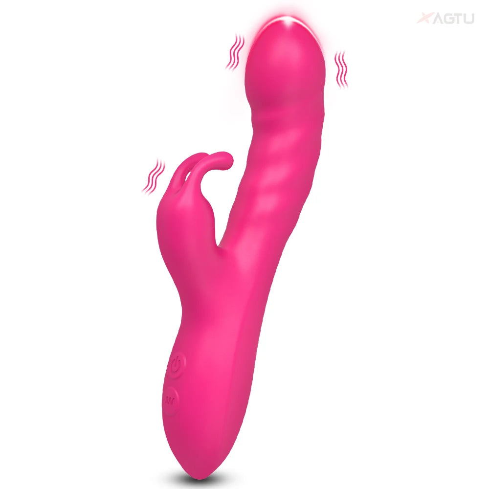 10-Speed Rabbit Vibrator: G-Spot & Clitoris Stimulator