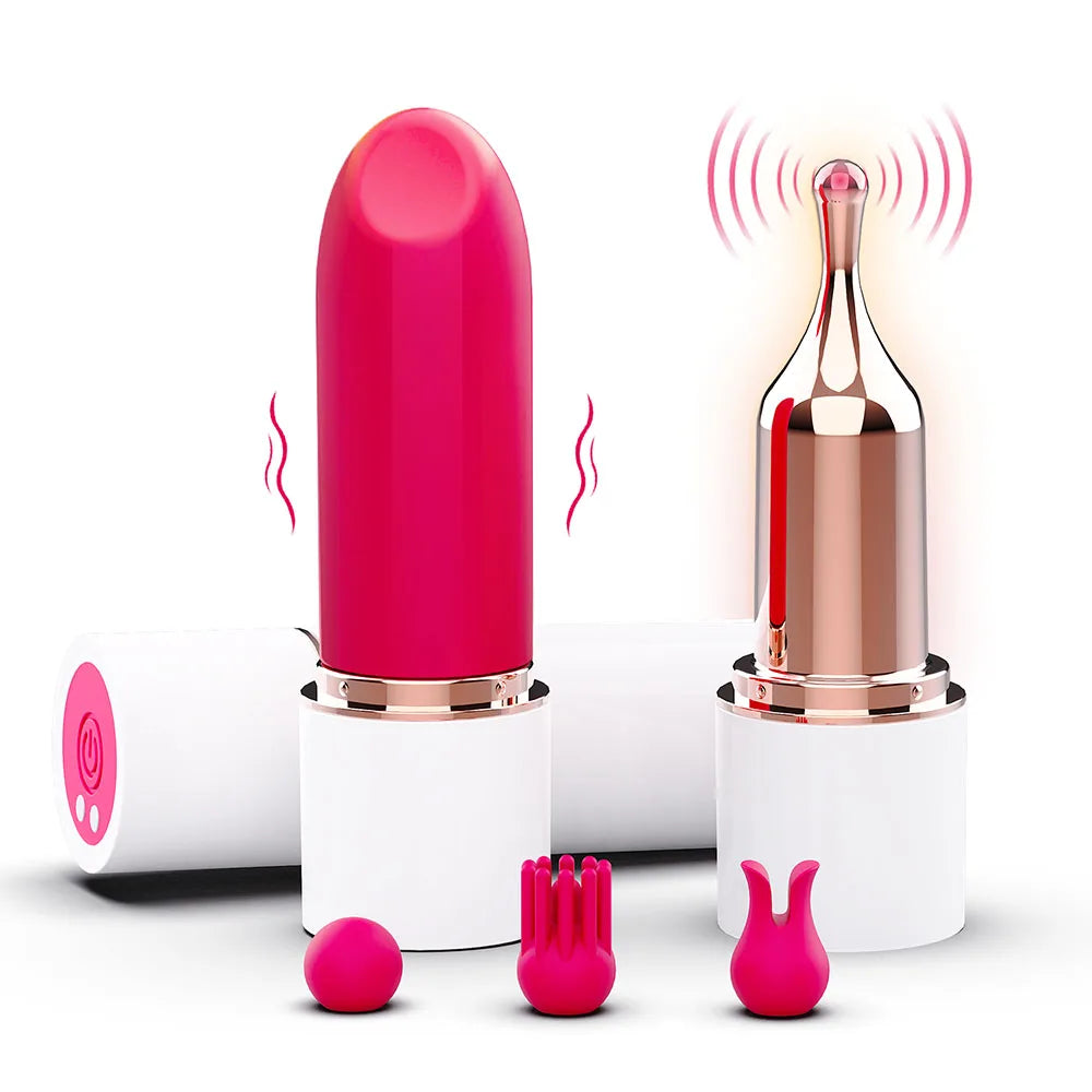 Lipstick Mini Bullet Vibrator for Clit and Nipple Stimulation