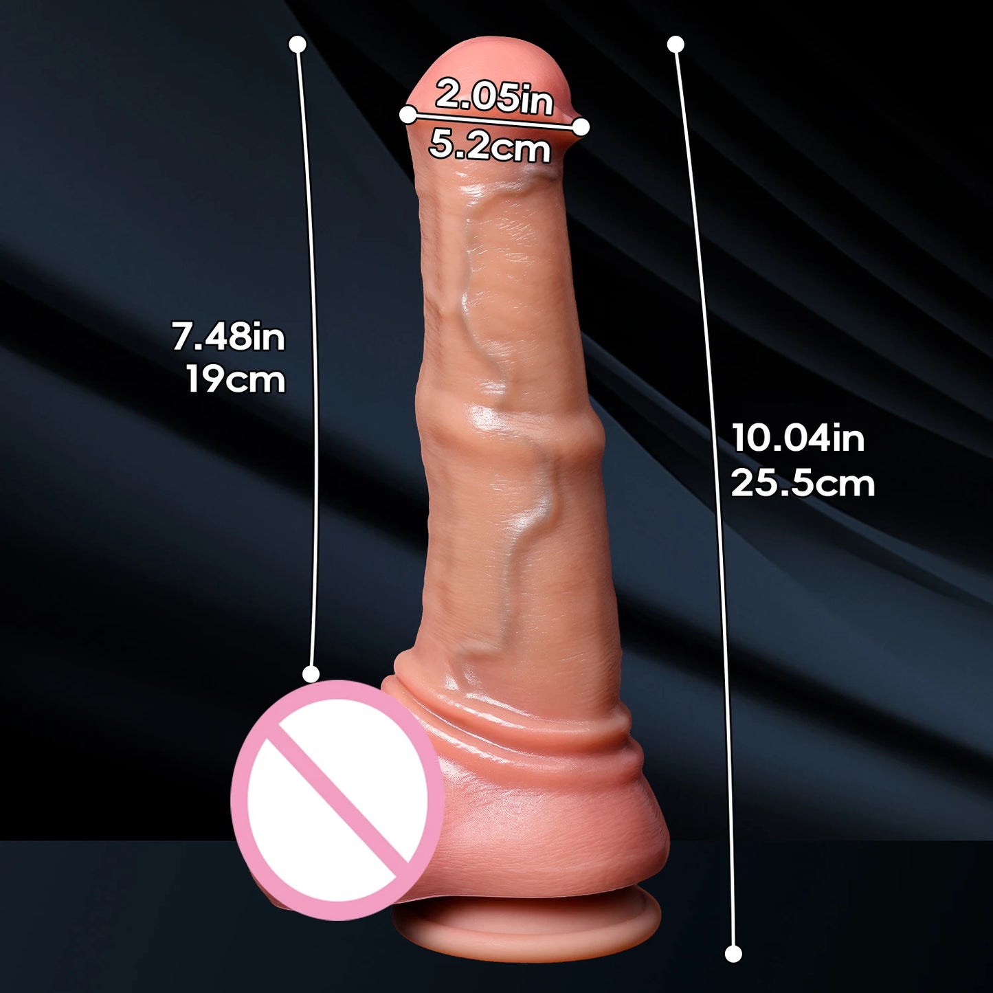 Squirting Animal Penis Sex Toy - Lifelike Silicone