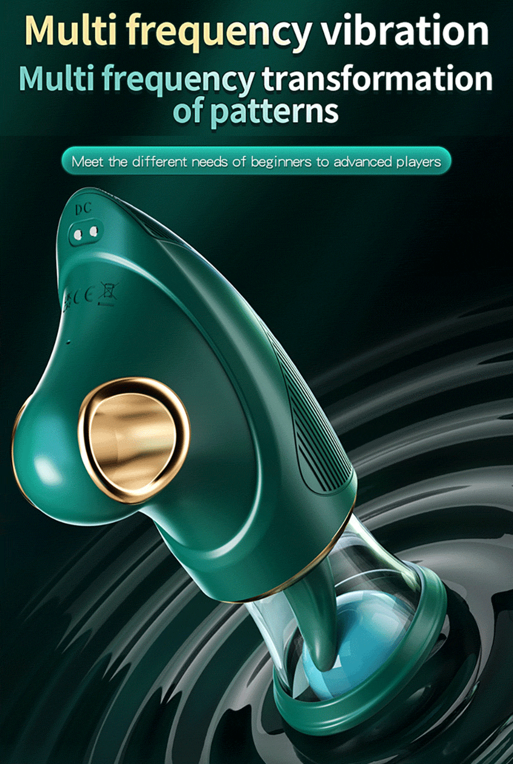 Detailed animation of SparkleRose's vacuum pulse technology, creating deep, rhythmic sucking motions for an incredibly lifelike and intense clitoral experience.