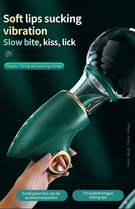Petal Joy 2-in-1 Rose: Sucking & Licking Vibrator | 5 Suction & 7 Tongue Licking  Modes | Waterproof & USB Rechargeable 2