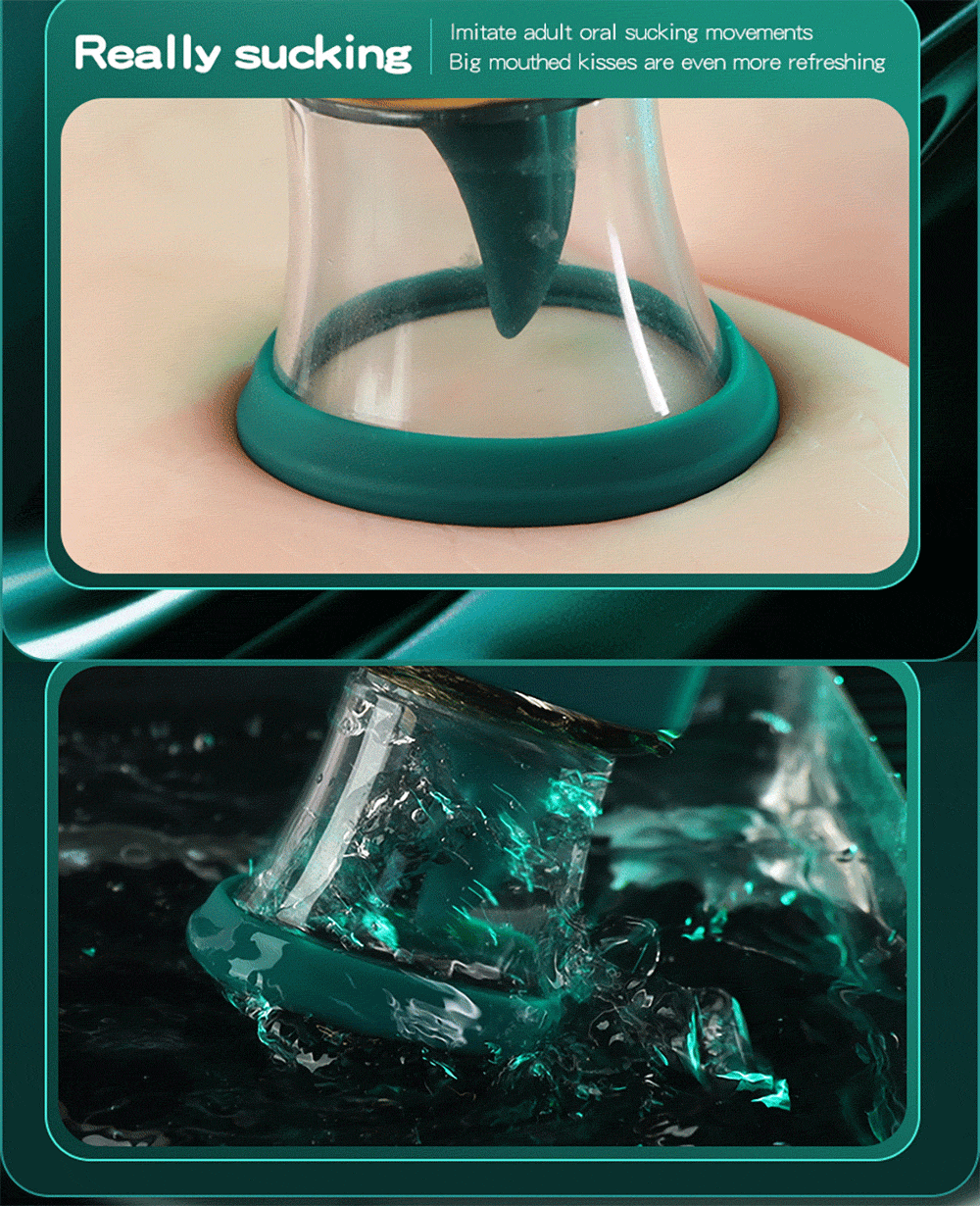 2-in-1 Sucking & Licking  Rose Vibrator | 5 Suction & 7 Tongue Licking  Modes | Waterproof & USB Rechargeable