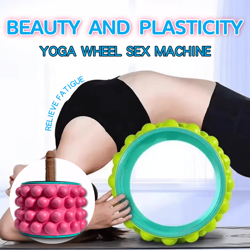 Yoga Wheel Relaxer with Simulated Massage