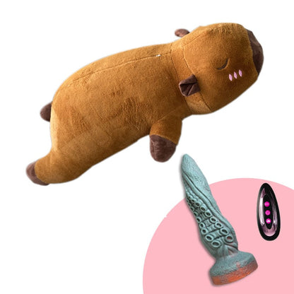 Thrusting & Licking Sex Machine with Remote Control