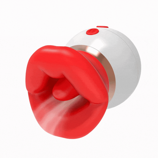 Oral Sex Toy with Realistic Sucking & Vibration | Big Mouth Design