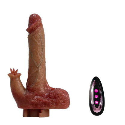 Thrusting & Licking Sex Machine with Remote Control
