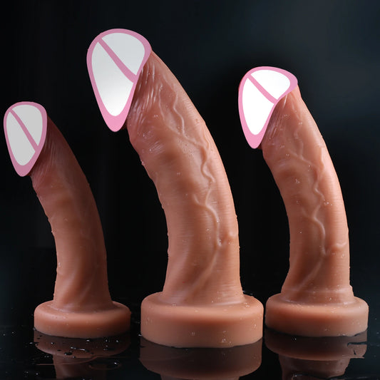 Skin-Feel Realistic Dildo with Suction Cup