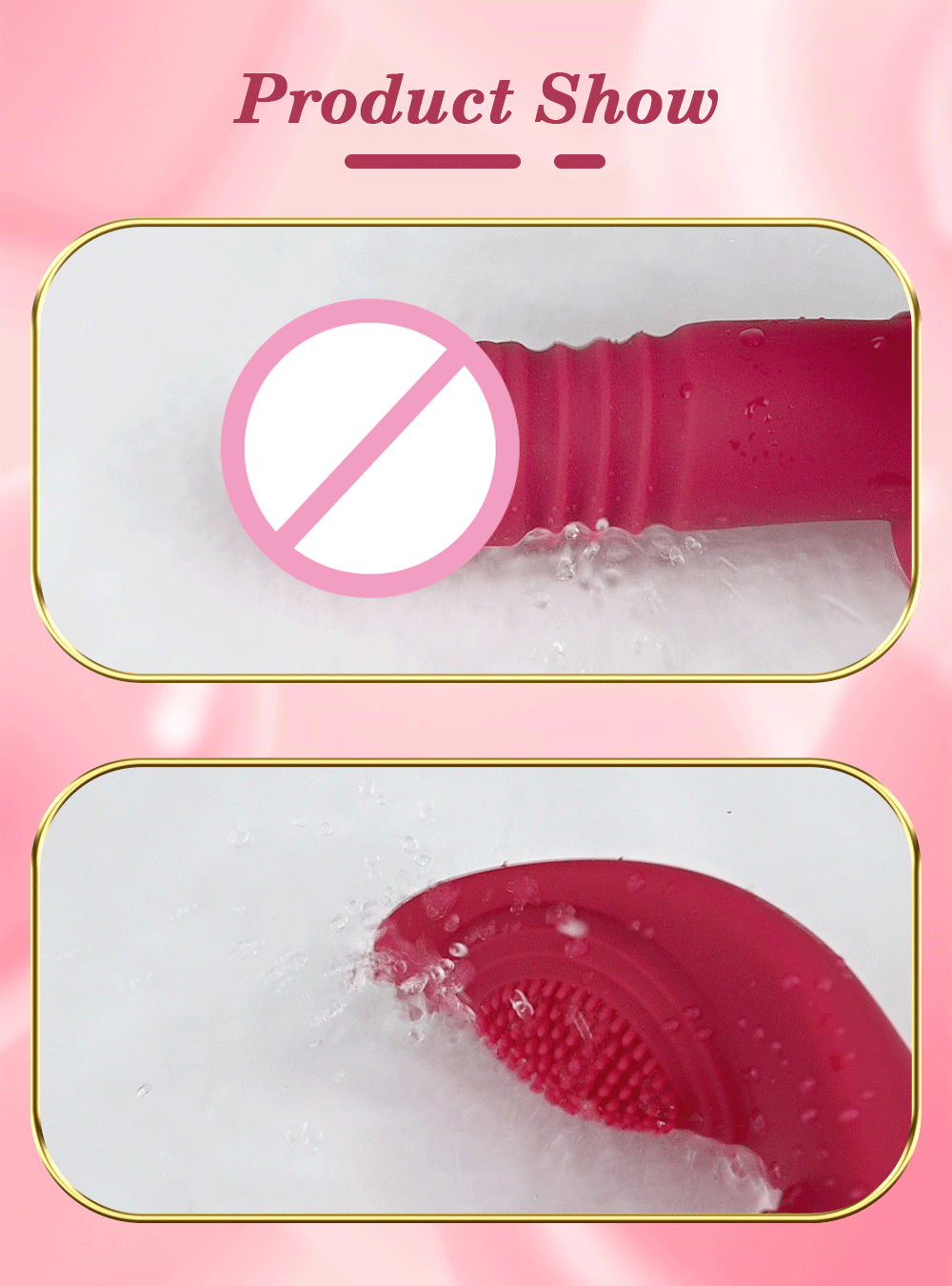 APP-Controlled Thrusting Panty Vibrator for G-Spot & Clit