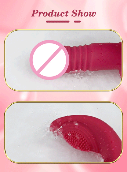 APP-Controlled Thrusting Panty Vibrator for G-Spot & Clit