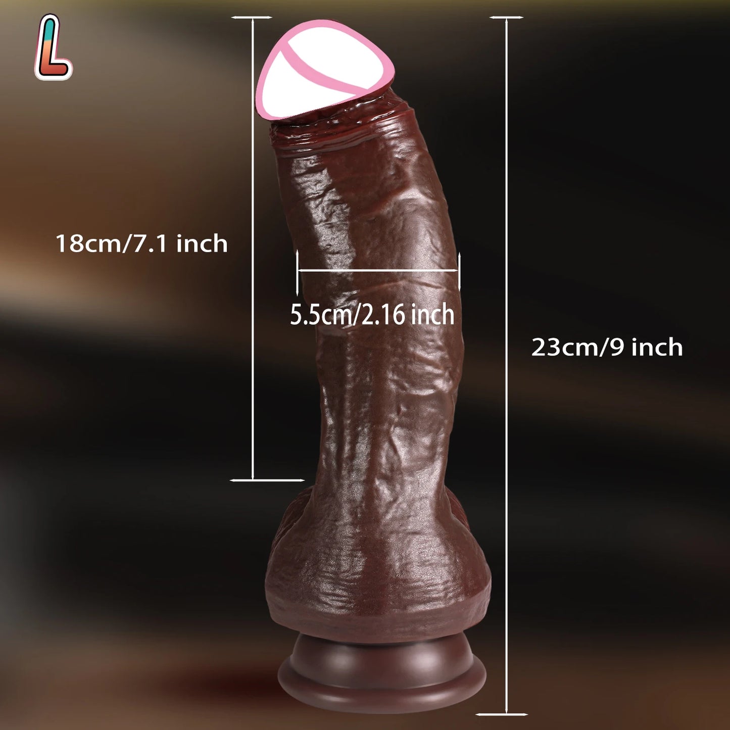 Huge Realistic Dildo for Double Penetration