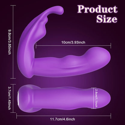 APP-Controlled Rabbit Panty Vibrator for G-Spot & Clit