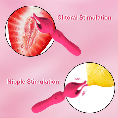 Wiggle Motion Vibrator for Clitoral & Nipple Stimulation