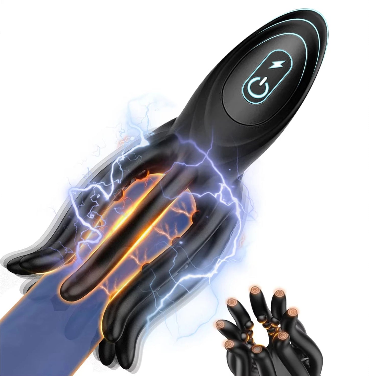 Electric Penis Vibrator with 9 Modes & Delay Training