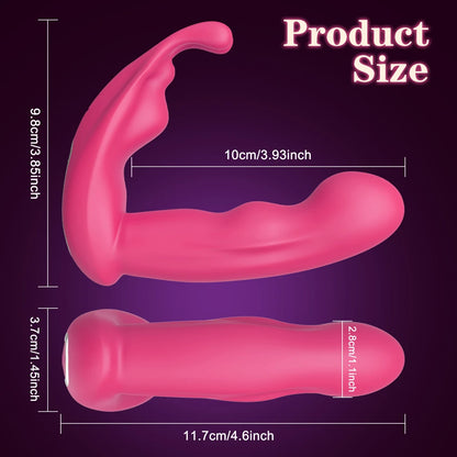 APP-Controlled Rabbit Panty Vibrator for G-Spot & Clit
