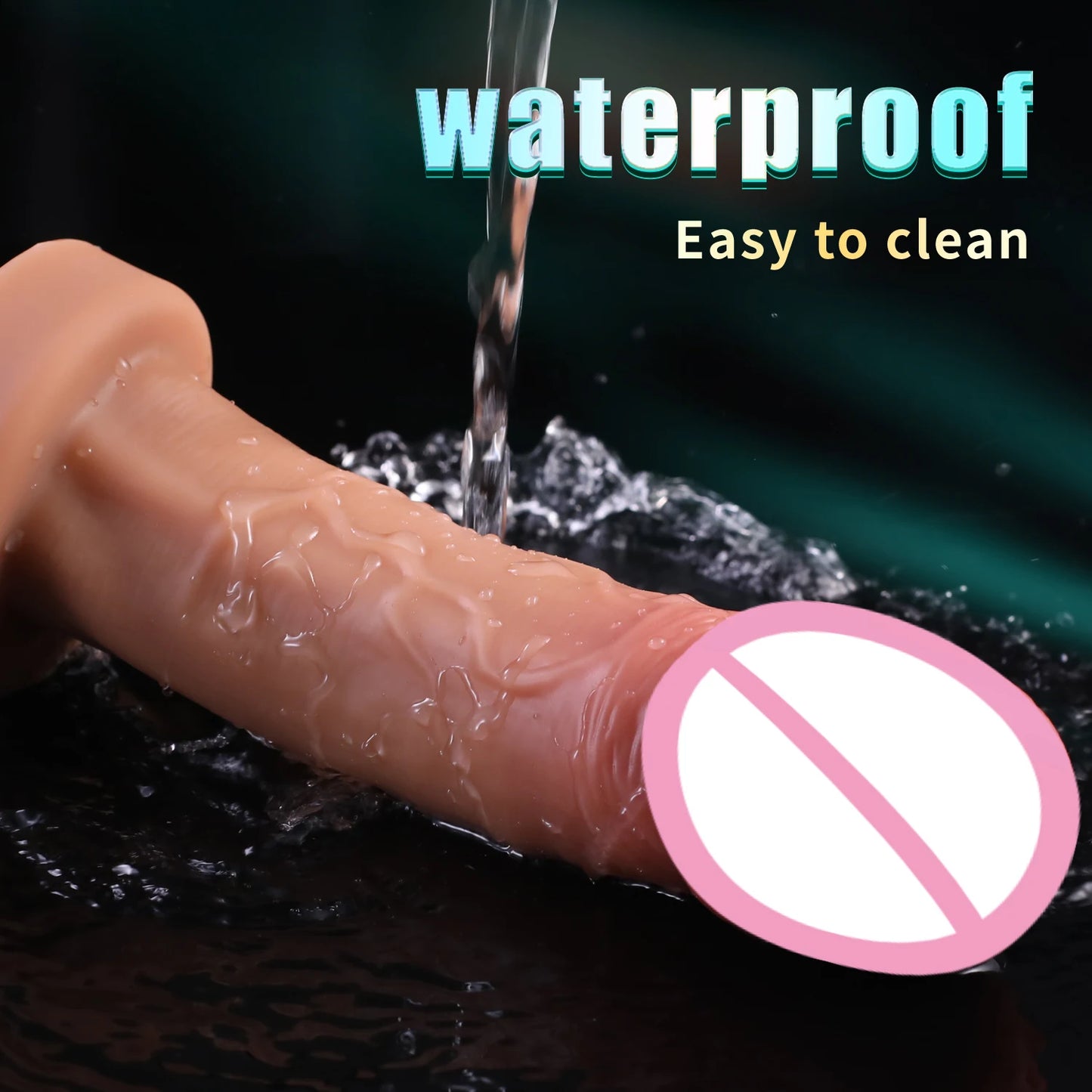 Skin-Feel Realistic Dildo with Suction Cup