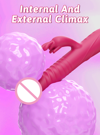 Dildo Vibrator with 3 Thrusting & 10 Vibration Patterns