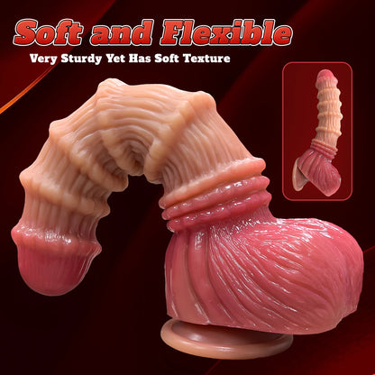 3-Size Monster Dildo Set - Large & Realistic