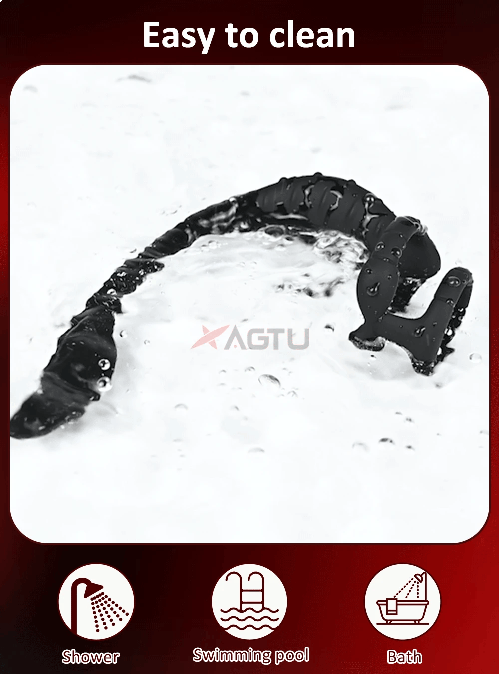 APP Control Cock Ring & Vibrating Butt Plug Prostate Massager Combo