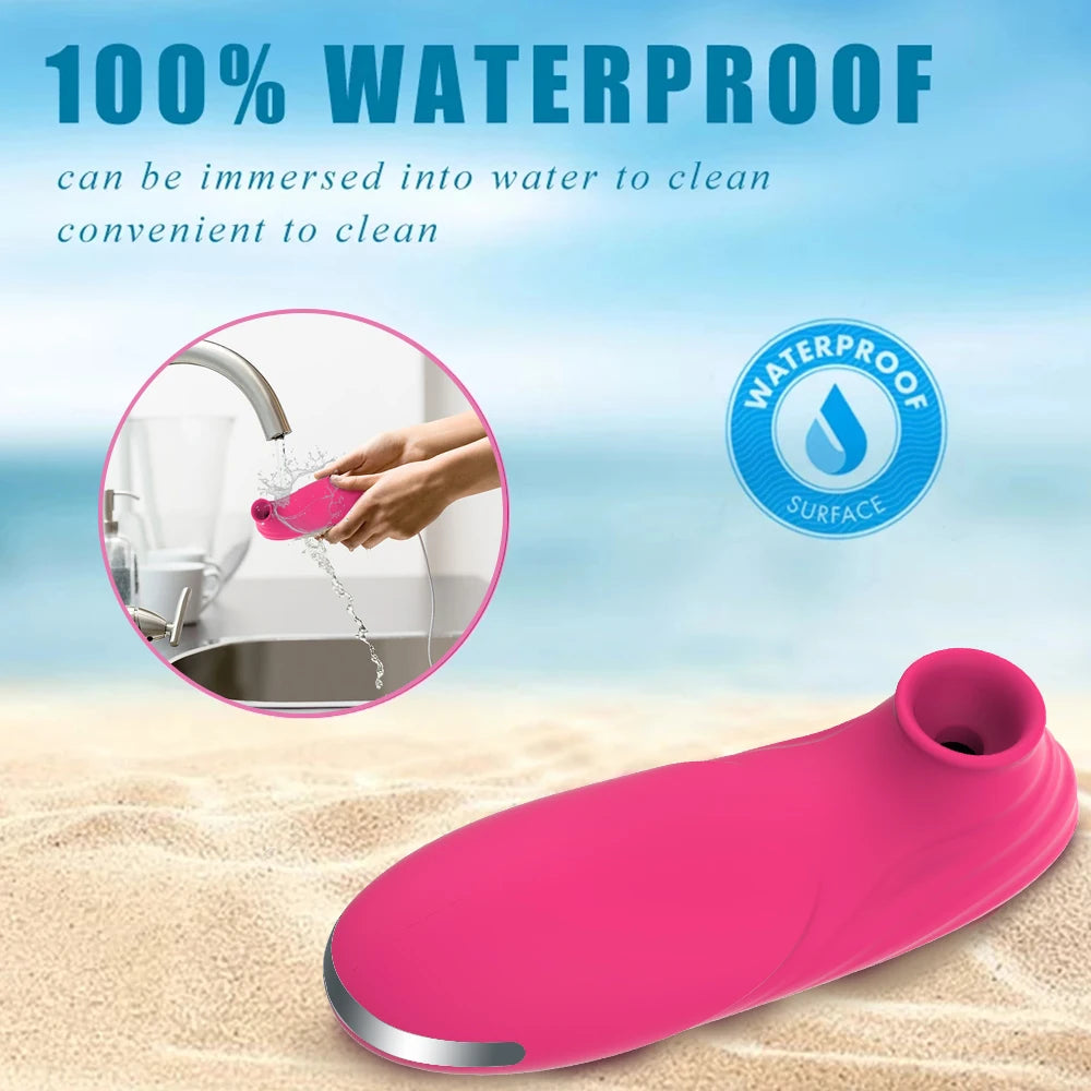 Clitoral Suction Vibrator with Nipple Stimulation