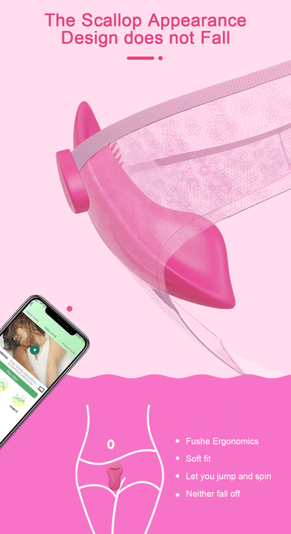 APP/Bluetooth Clit Stimulator Panty with Magnetic Seal
