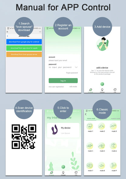 APP-Controlled Dual-Ended Panty Vibrator for Clit & Anal