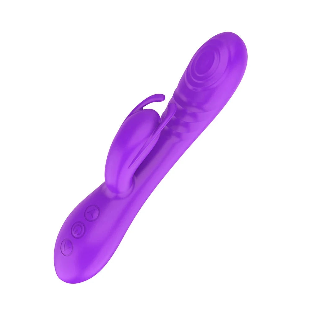 10-Speed Rabbit Vibrator: G-Spot & Clitoris Stimulator