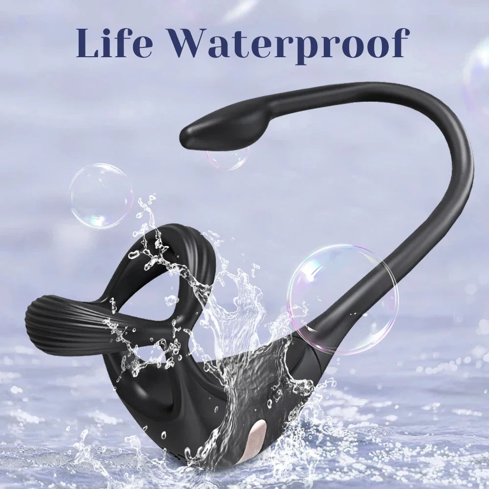 APP Control Beginner Prostate Massager & Vibrating Butt Plug Cock Ring