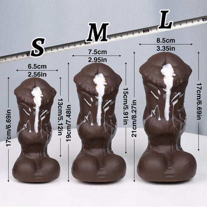 Dog Monster Dildo - Anal Plug for Beginners & Couples Stimulation