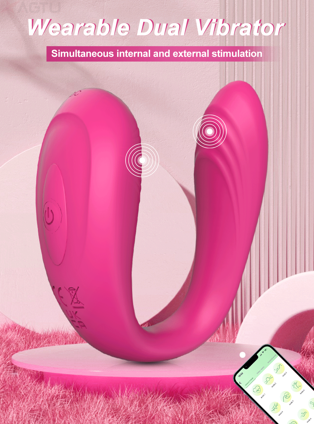 Remote G-Spot & Clitoral Vibrator Panty for Women