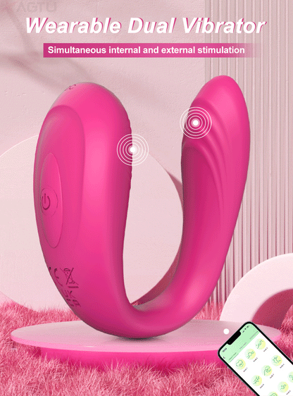 Remote G-Spot & Clitoral Vibrator Panty for Women