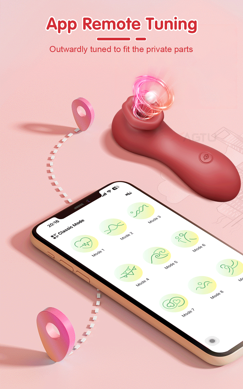 App-Controlled Clitoral Sucker with Vibration & Nipple Stimulation