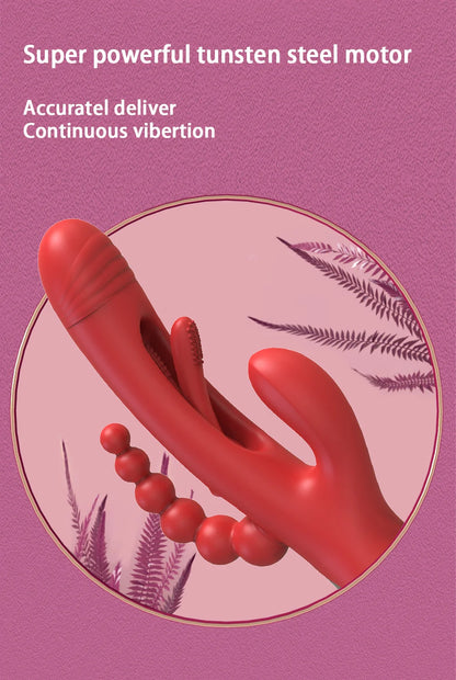 Tapping Flapping Rabbit Vibrator with G-Spot & Anal Stimulation