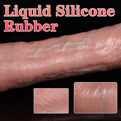 Thrusting Realistic Dildo for Anal & Vaginal Stimulation