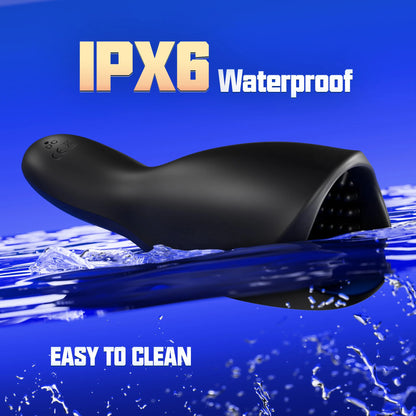 Penis Glans Trainer with Vibration & Tongue Licking