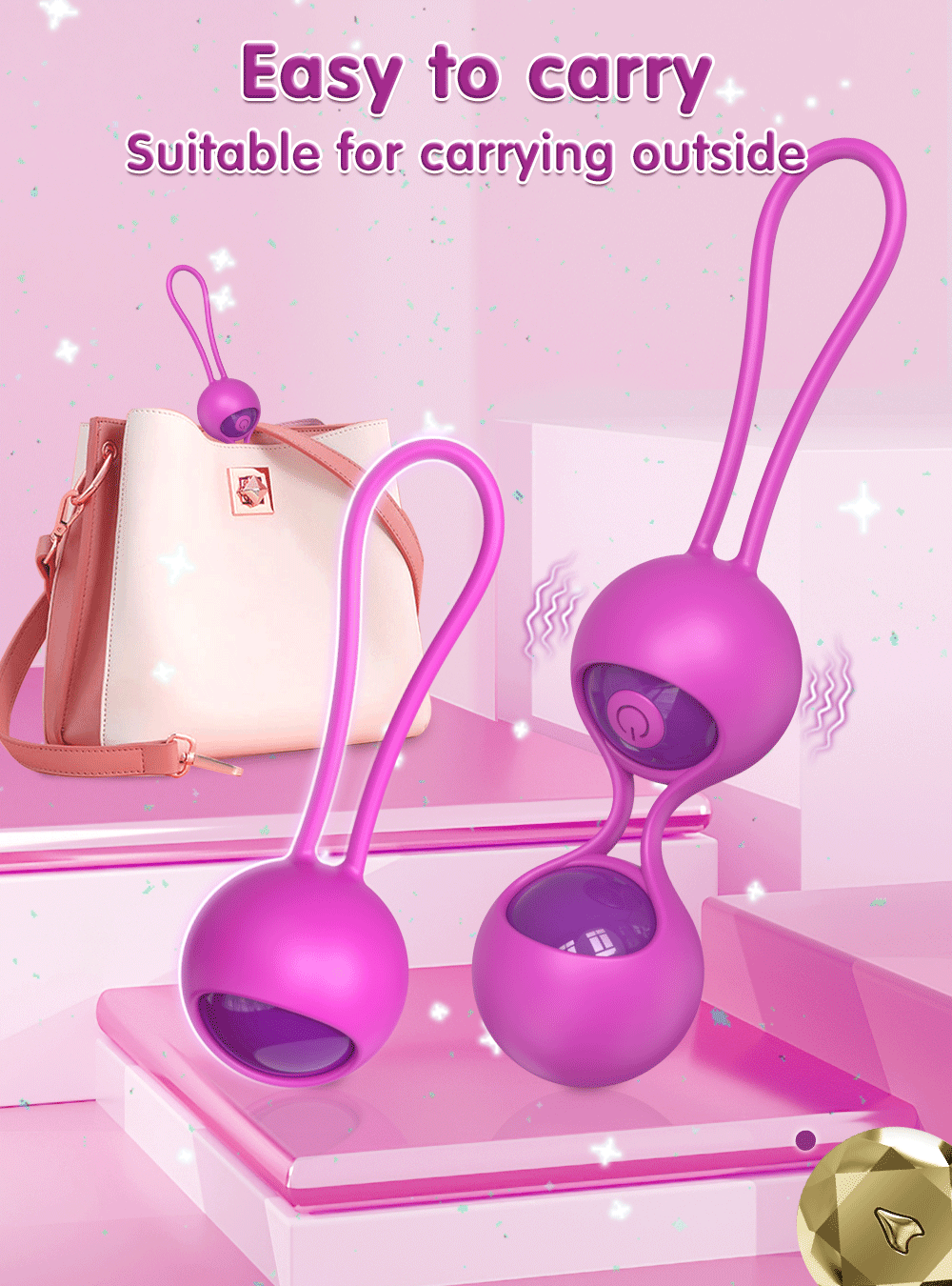 Smart Remote Geisha Kegel Balls for Vaginal Tightening