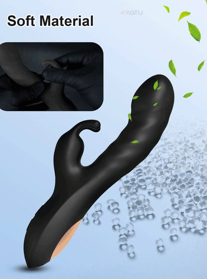 10-Speed Rabbit Vibrator: G-Spot & Clitoris Stimulator