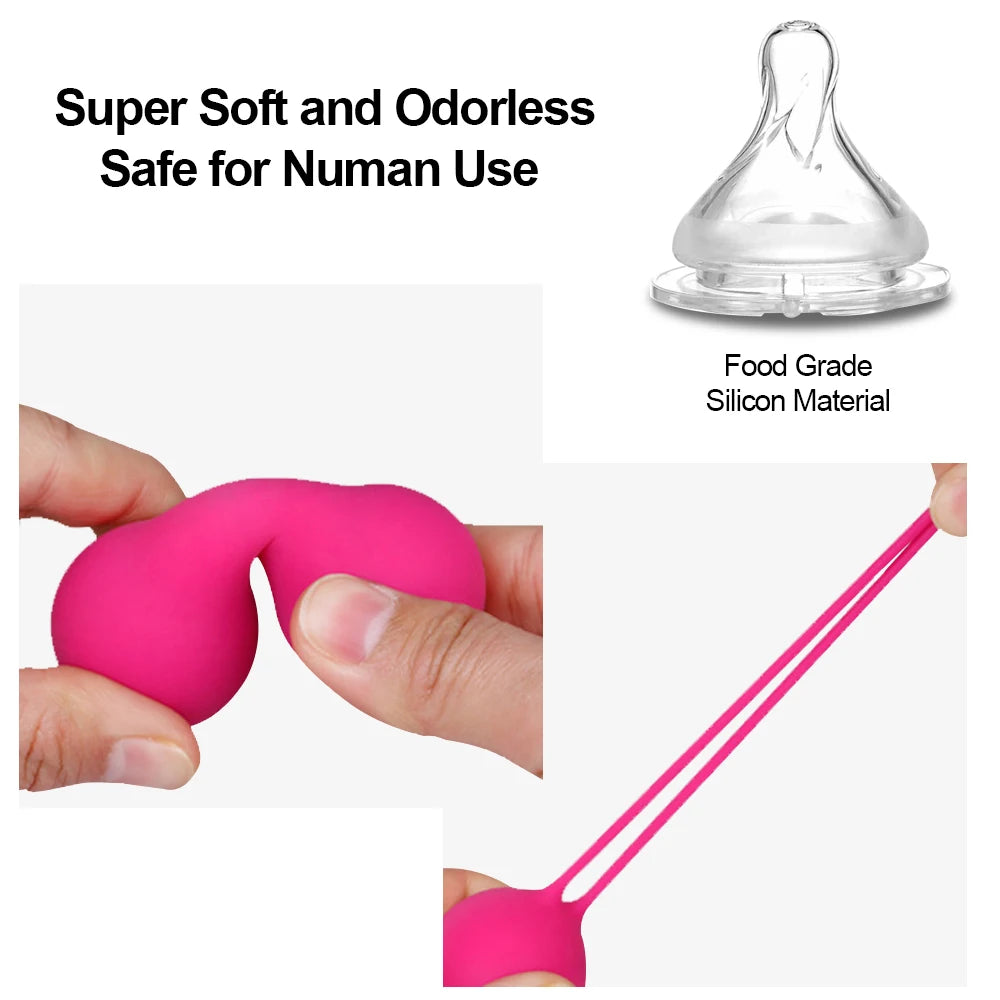 Smart Remote Geisha Kegel Balls for Vaginal Tightening