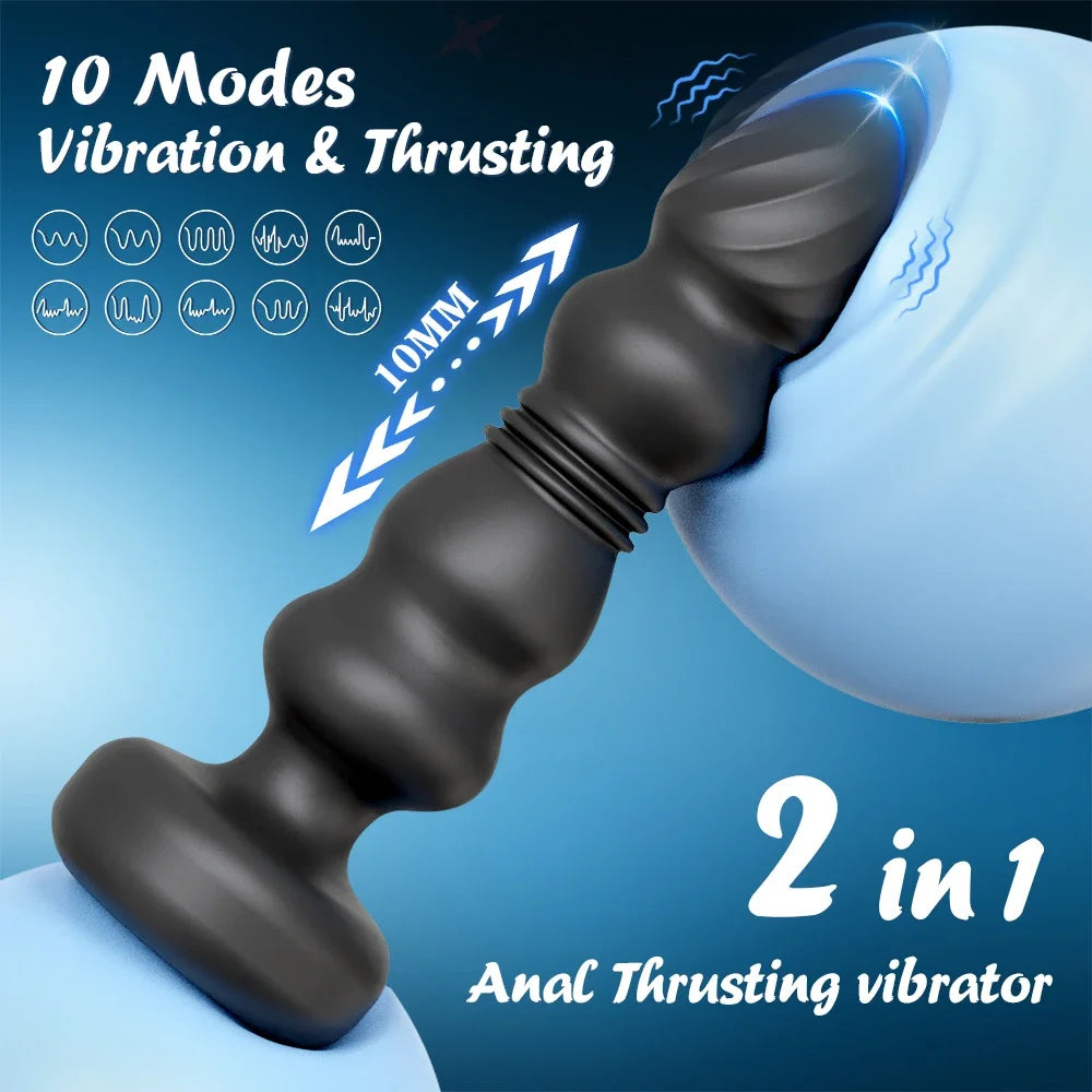 Thrusting G-Spot & Prostate Vibrator