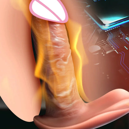 Wearable Remote Thrusting Dildo for Women