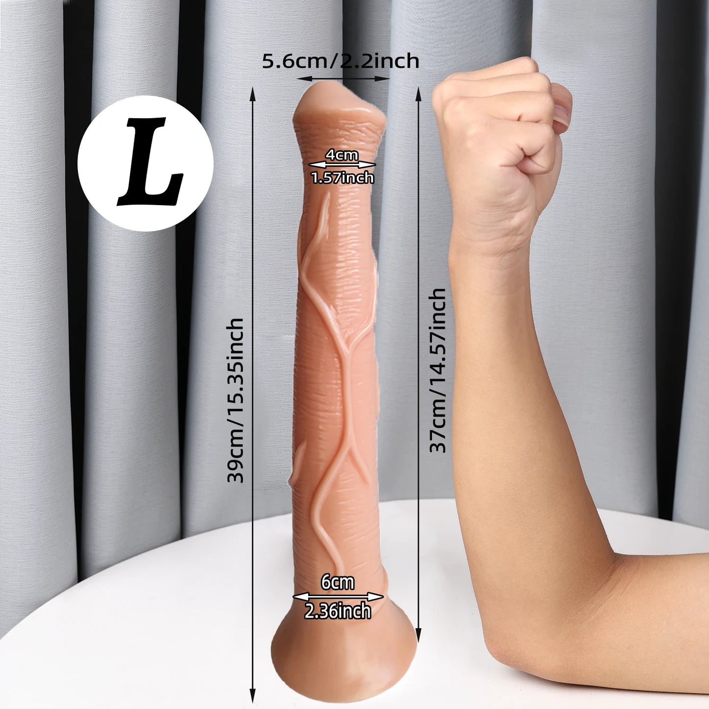 Horse Dildo with Suction Cup - Realistic Animal Toy