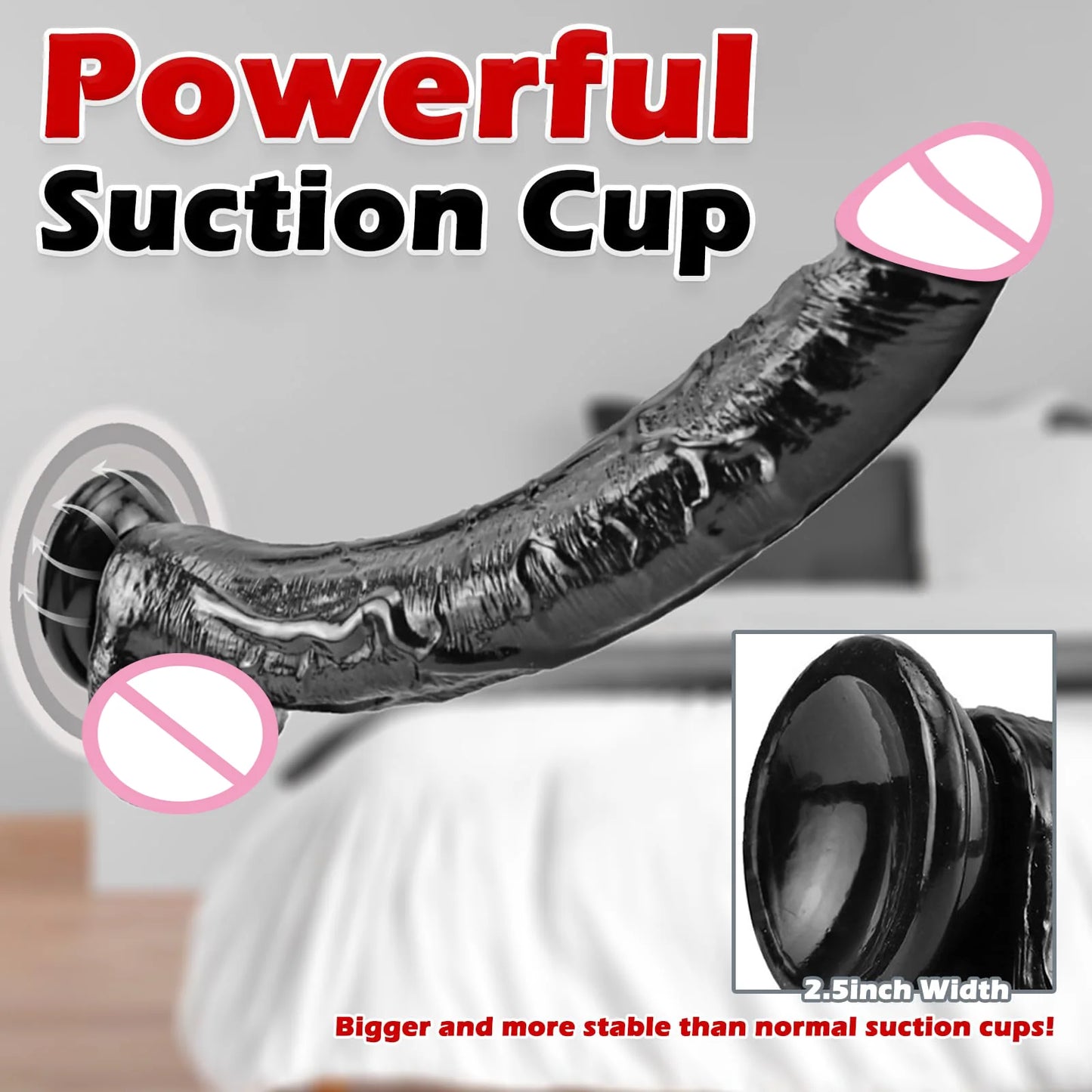 Realistic G-Spot Dildo with Suction Cup