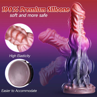 Animal Knot Dildo with Squirting Ejaculation Function